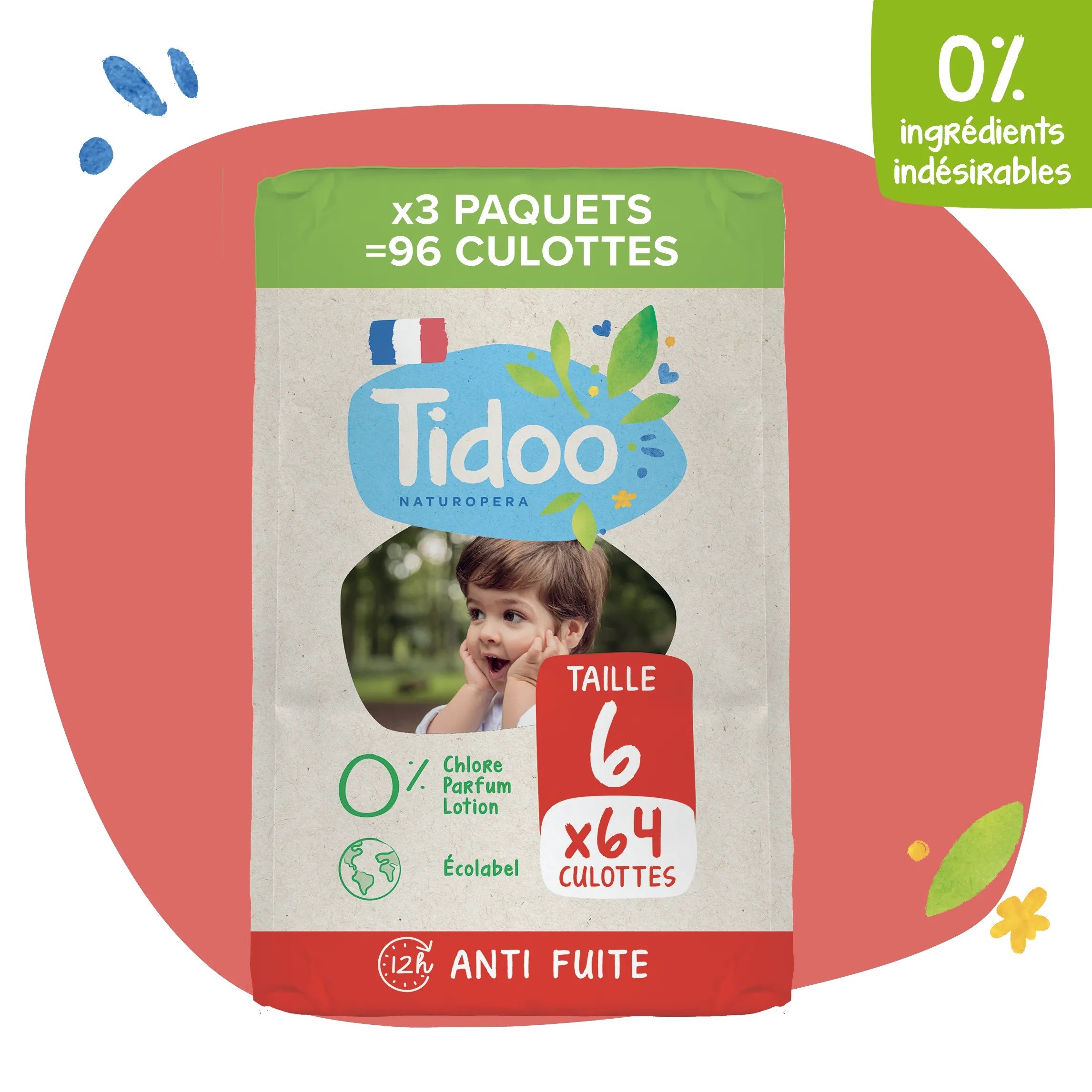 Tidoo - Abonnement couche écologique made in France