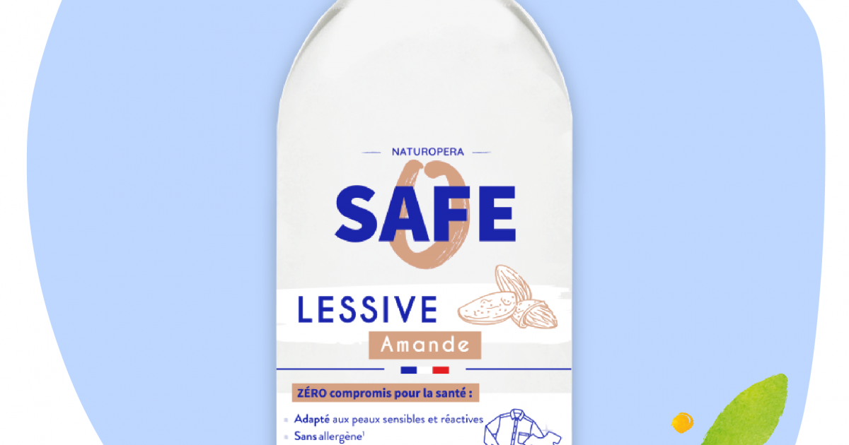 Lessive écologique parfum Amande - 1 L - 25 lavages